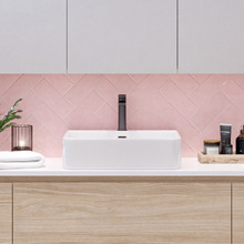 Iconic White Ceramic Above Counter Basin